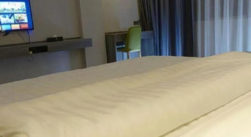 Bed in Borrman Hotel Fangchenggang Qisha