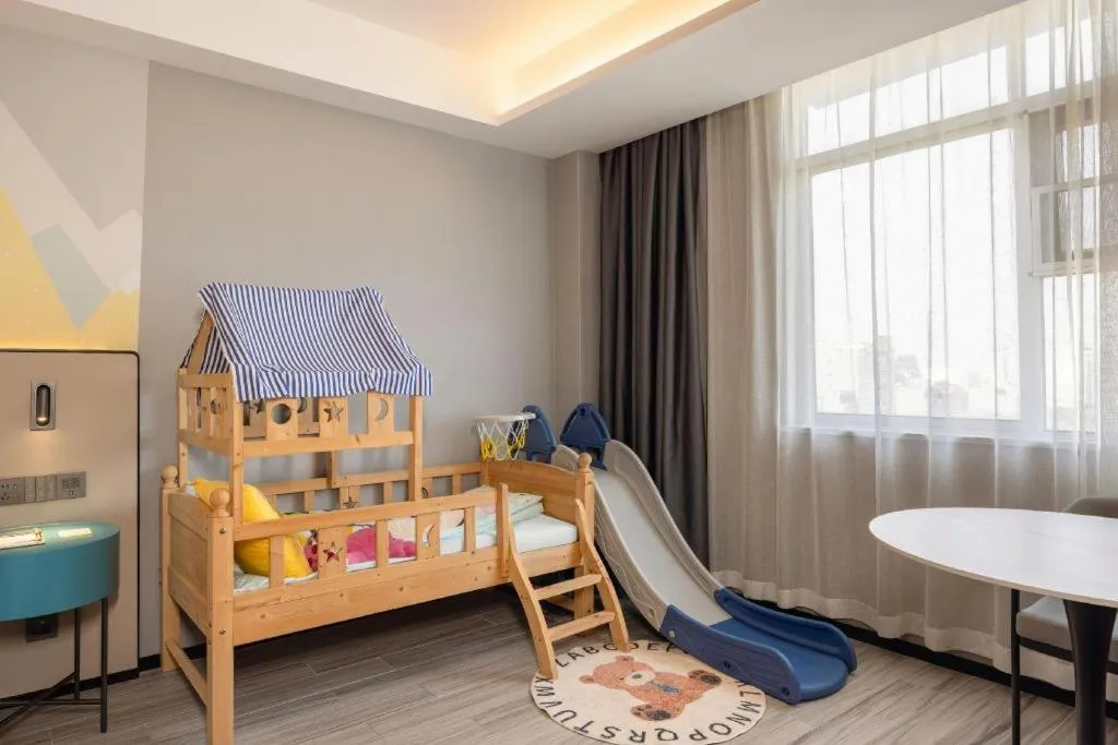 Bed in Borrman Hotel Fangchenggang Qisha