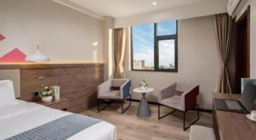 Bed in Borrman Hotel Yuxi Yuxing Road