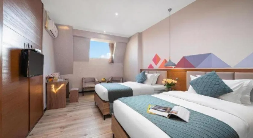 Bed in Borrman Hotel Yuxi Yuxing Road