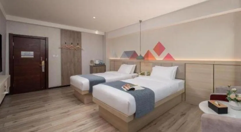 Bed in Borrman Hotel Yuxi Yuxing Road