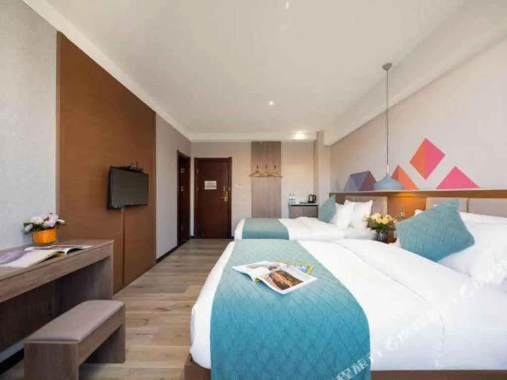 Bed in Borrman Hotel Yuxi Yuxing Road