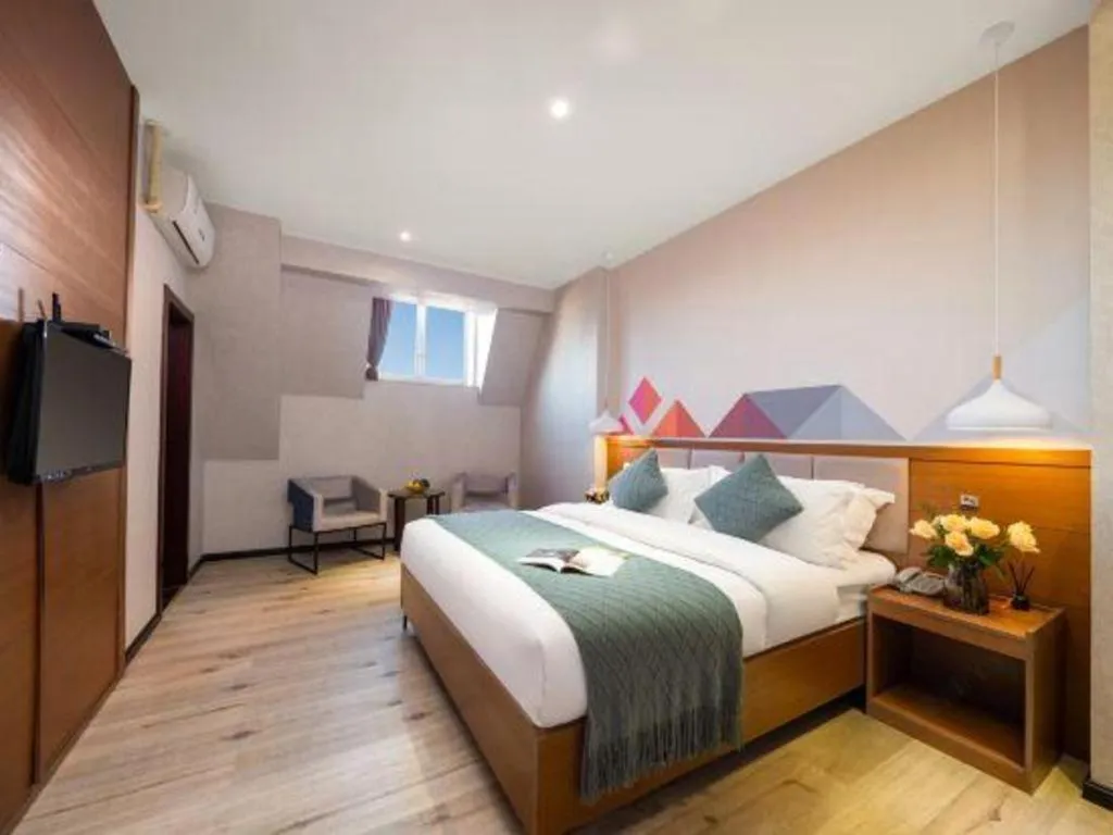 Bed in Borrman Hotel Yuxi Yuxing Road