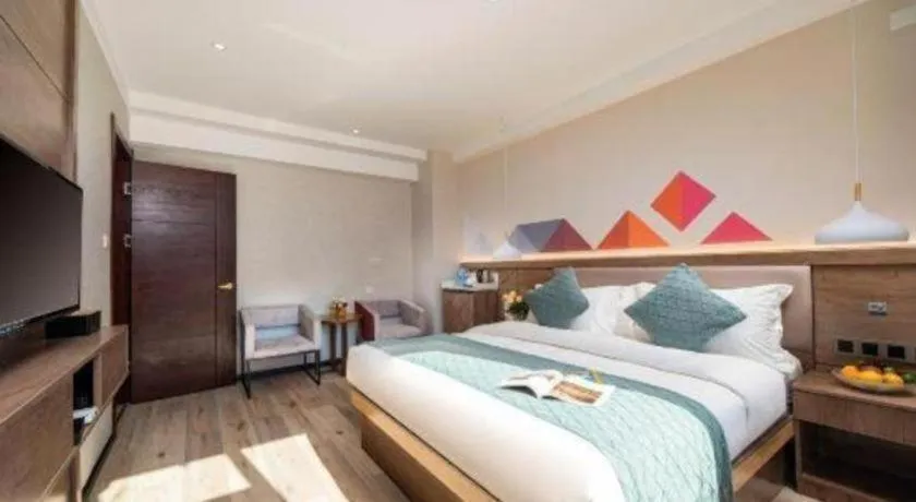 Bed in Borrman Hotel Yuxi Yuxing Road