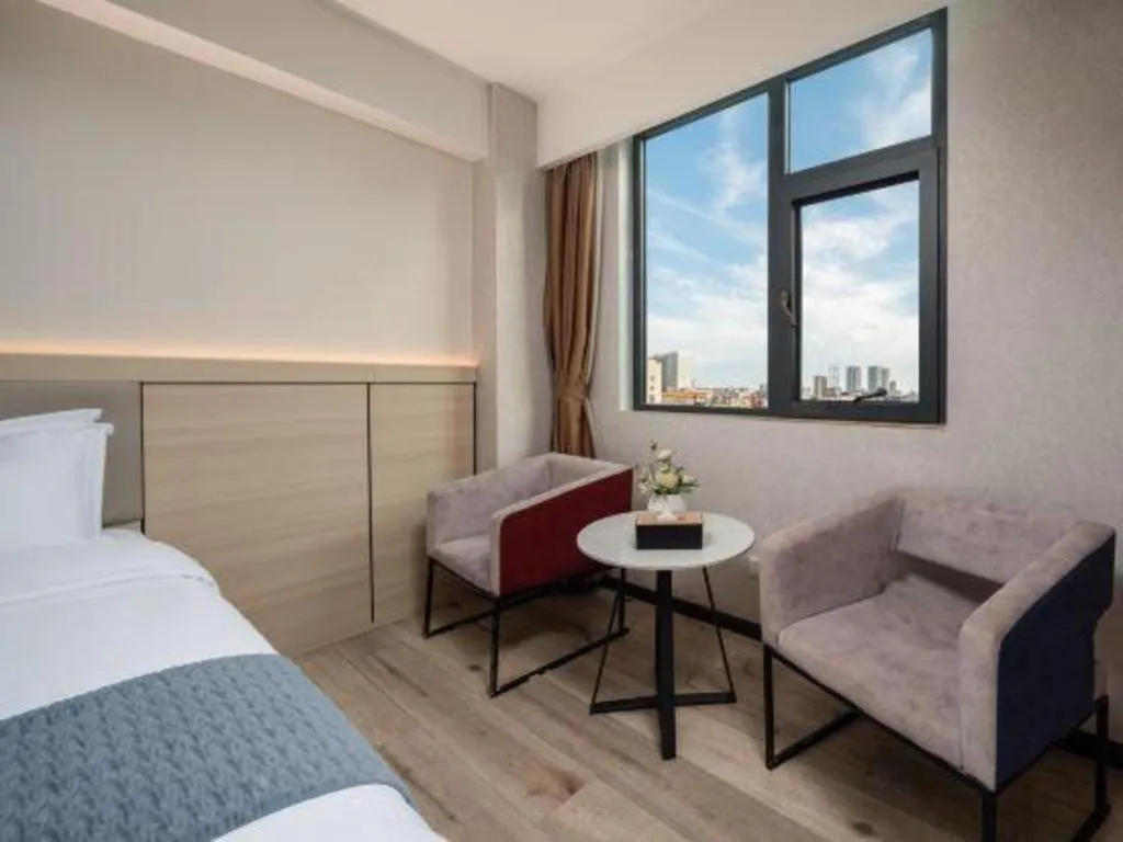 Bed in Borrman Hotel Yuxi Yuxing Road