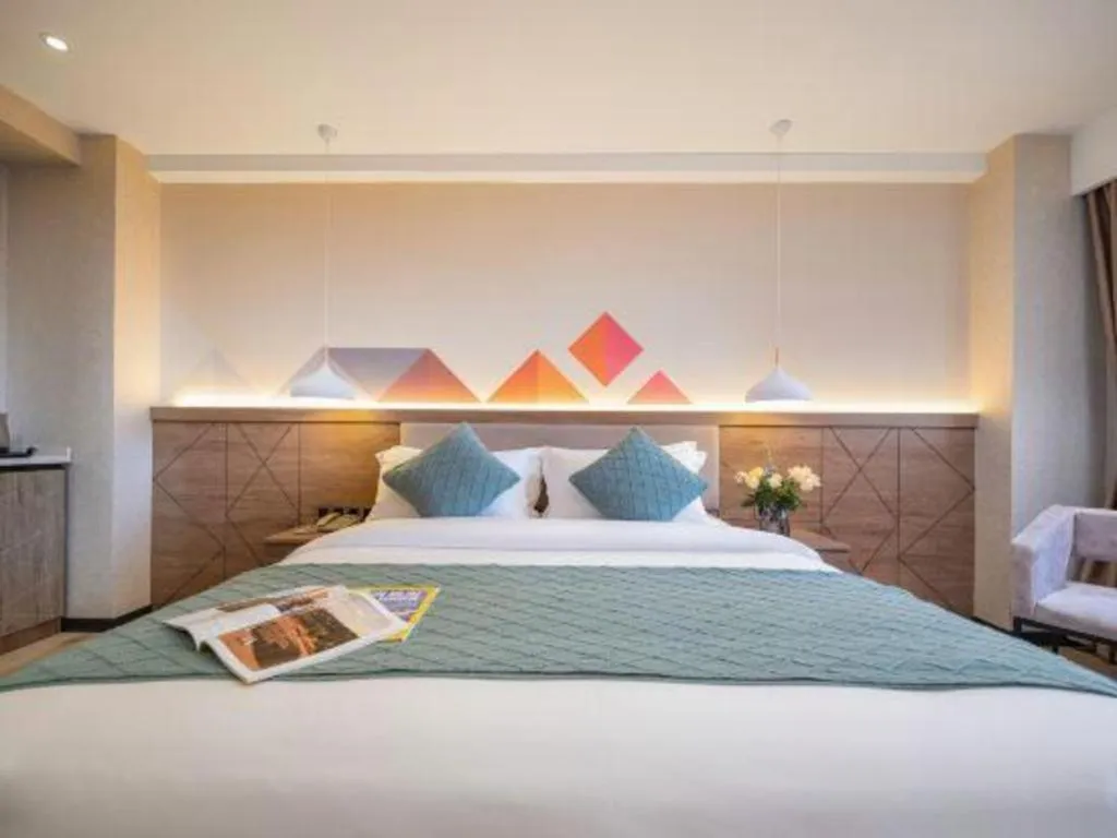 Bed in Borrman Hotel Yuxi Yuxing Road