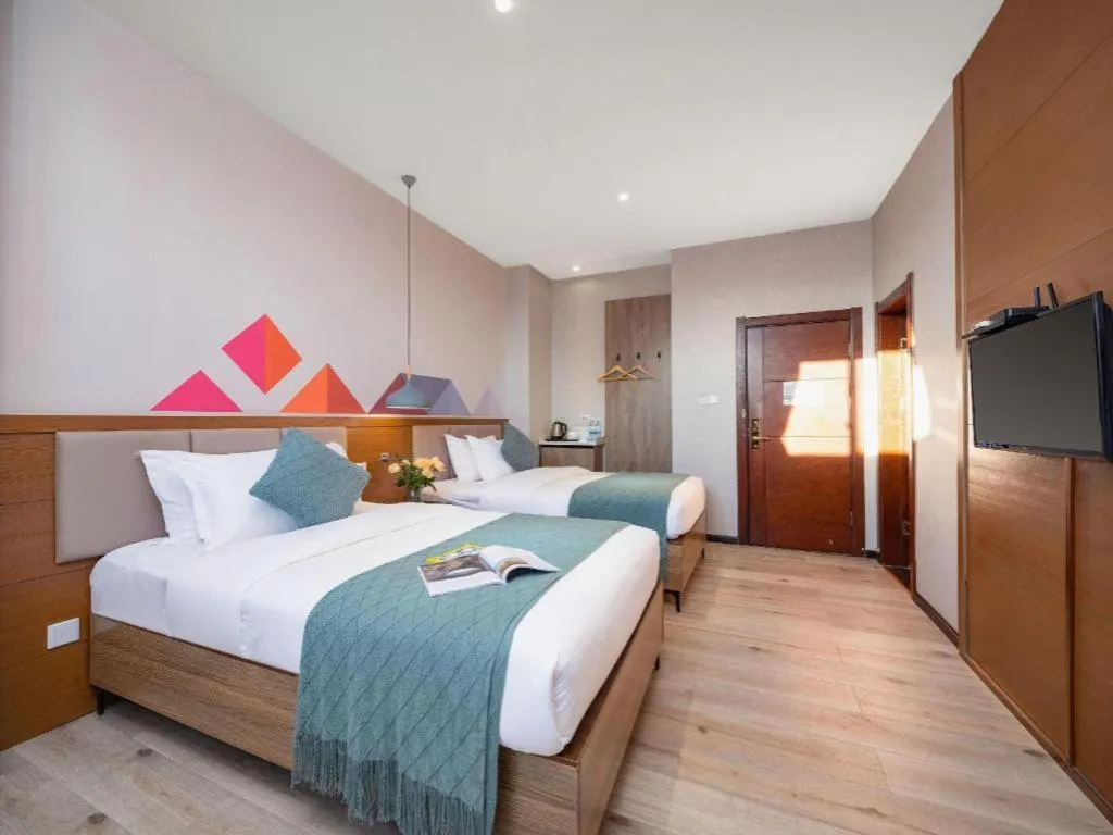 Bed in Borrman Hotel Yuxi Yuxing Road