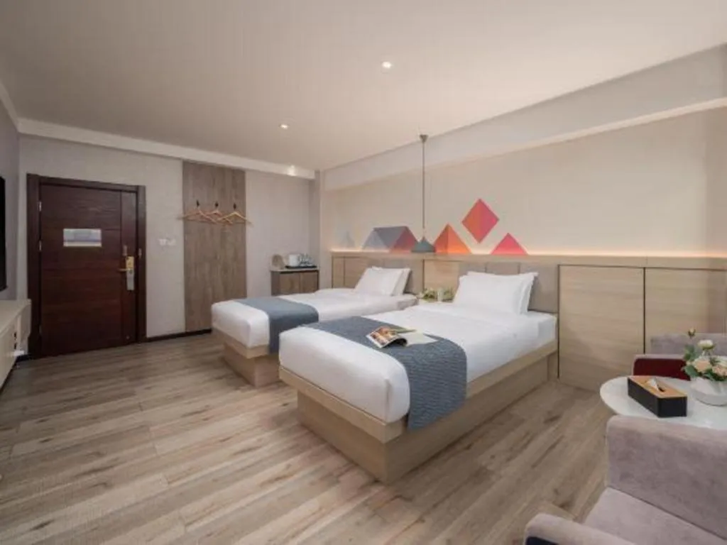 Bed in Borrman Hotel Yuxi Yuxing Road