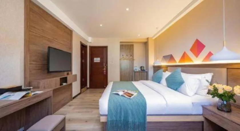 Bed in Borrman Hotel Yuxi Yuxing Road