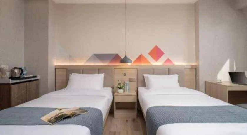 Bed in Borrman Hotel Yuxi Yuxing Road