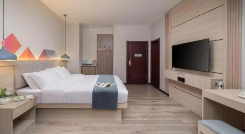 Bed in Borrman Hotel Yuxi Yuxing Road