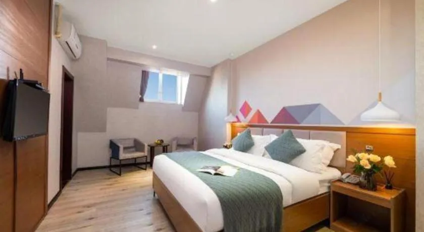 Bed in Borrman Hotel Yuxi Yuxing Road