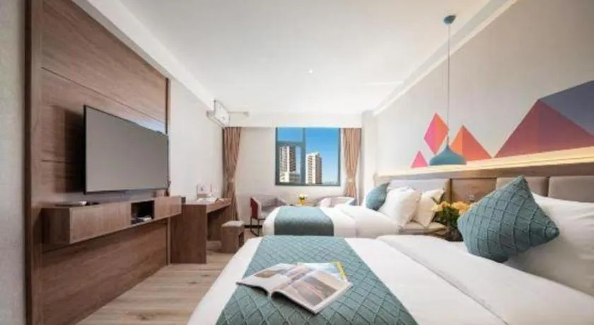 Bed in Borrman Hotel Yuxi Yuxing Road