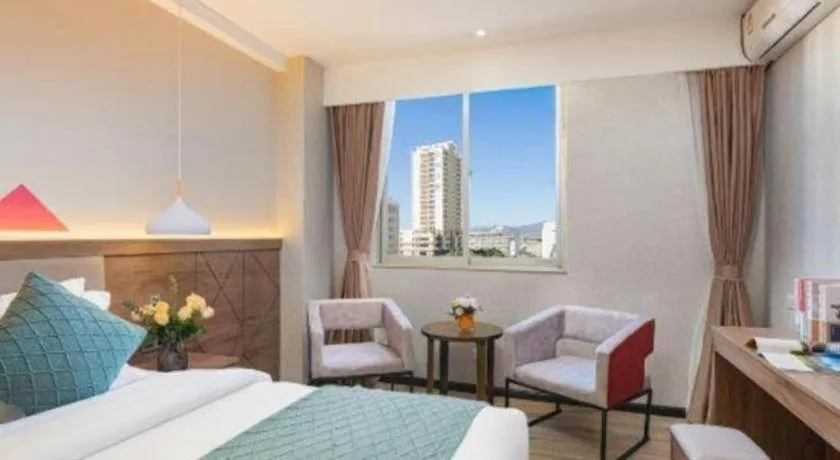 Bed in Borrman Hotel Yuxi Yuxing Road