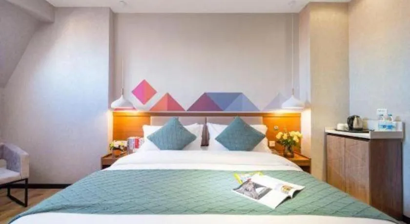 Bed in Borrman Hotel Yuxi Yuxing Road