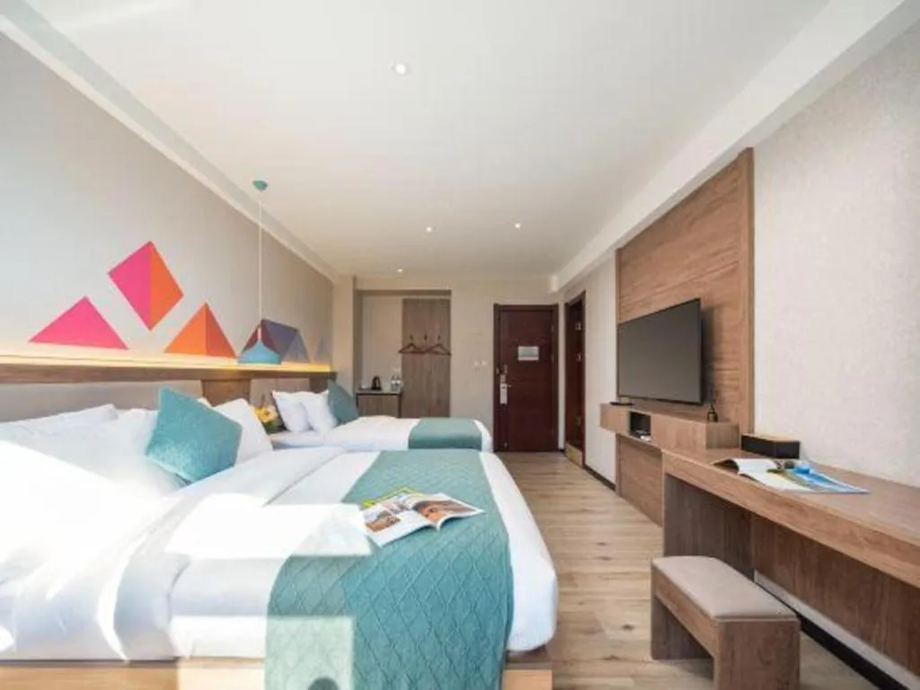 Bed in Borrman Hotel Yuxi Yuxing Road