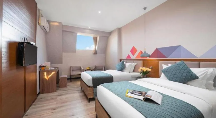 Bed in Borrman Hotel Yuxi Yuxing Road