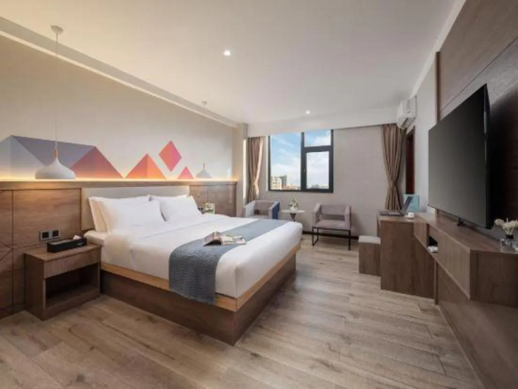 Bed in Borrman Hotel Yuxi Yuxing Road