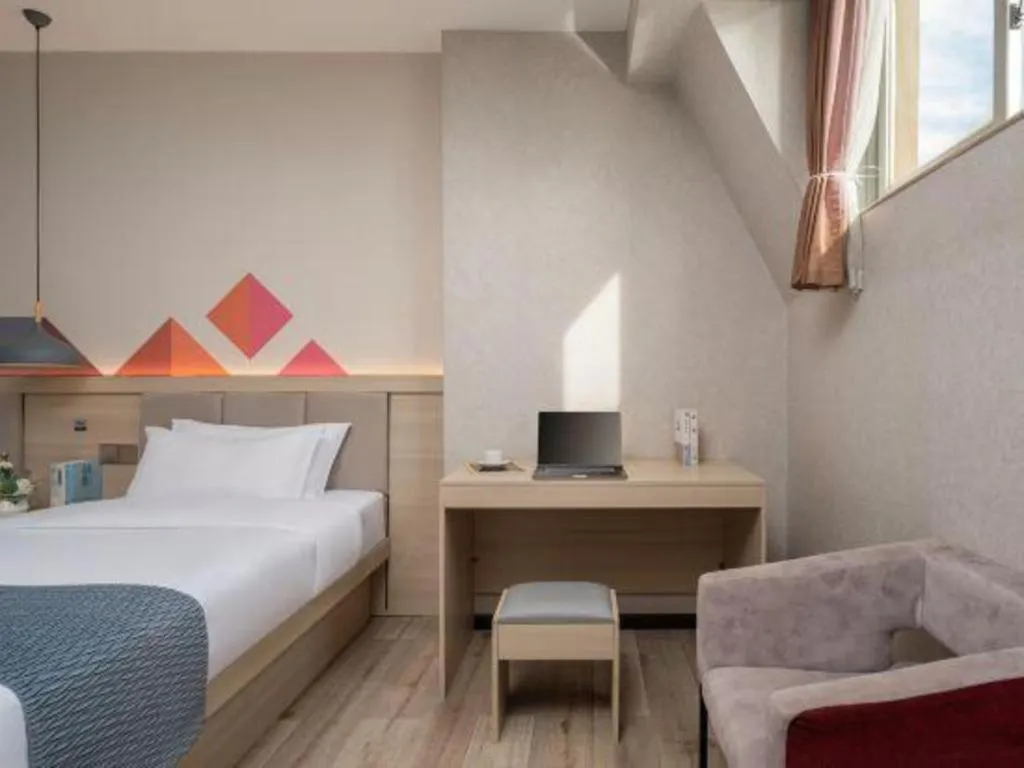 Bed in Borrman Hotel Yuxi Yuxing Road