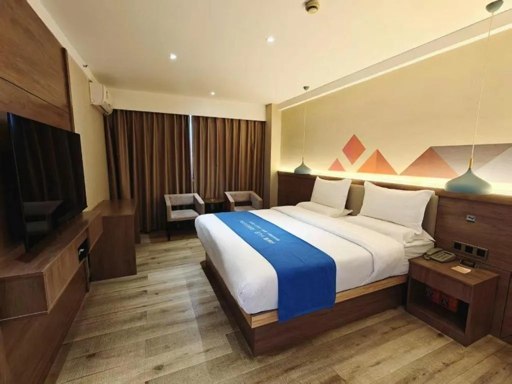 Bed in Borrman Hotel Yuxi Yuxing Road