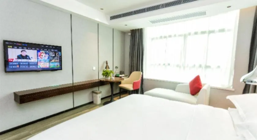 Bed in Borrman Hotel Yunfu Xinxing County Bus Station