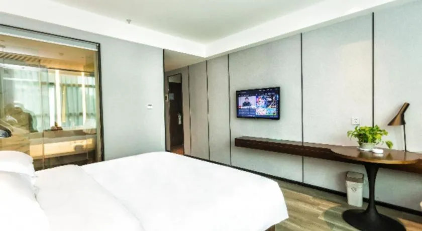 Bed in Borrman Hotel Yunfu Xinxing County Bus Station