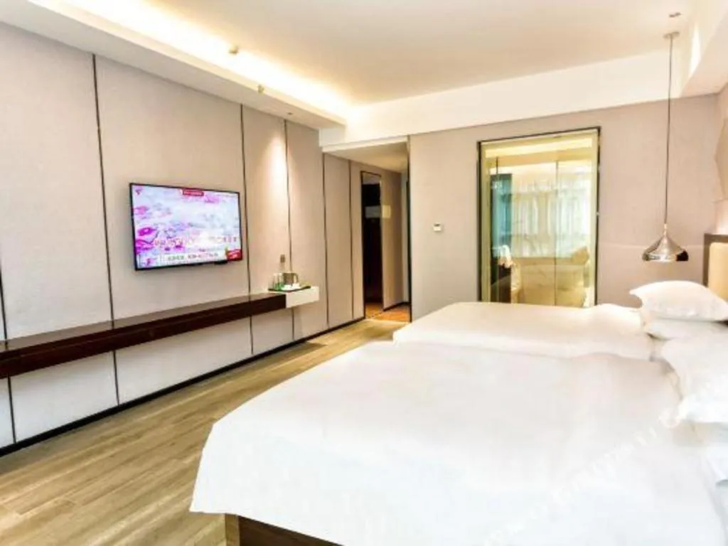 Bed in Borrman Hotel Yunfu Xinxing County Bus Station