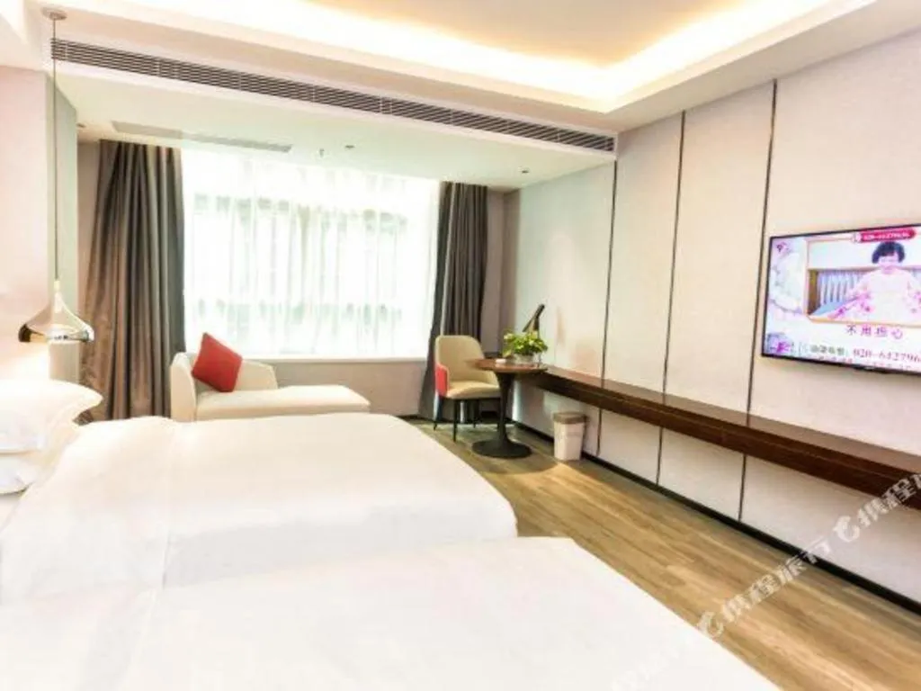 Bed in Borrman Hotel Yunfu Xinxing County Bus Station