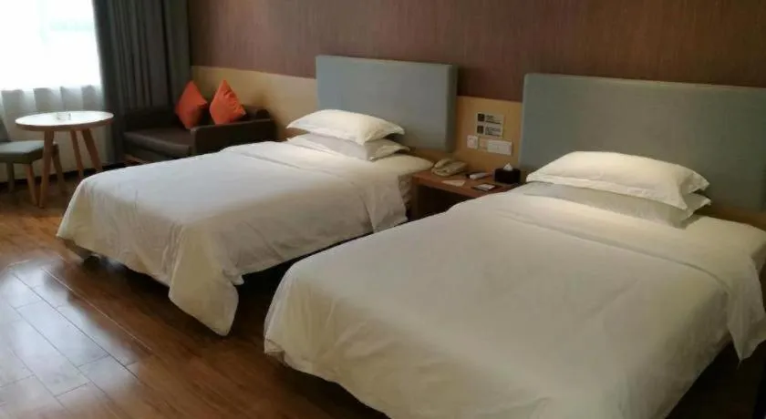 Bed in JTOUR Inn Yulin Bobai County Government Cultural Pedestrian Street