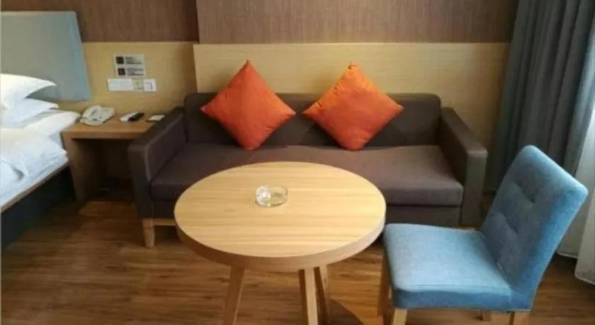 Bed in JTOUR Inn Yulin Bobai County Government Cultural Pedestrian Street