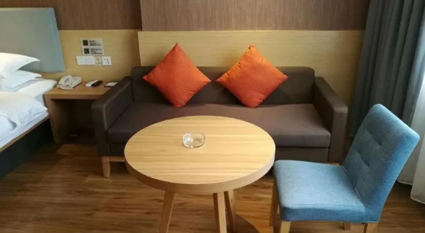 Bed in JTOUR Inn Yulin Bobai County Government Cultural Pedestrian Street