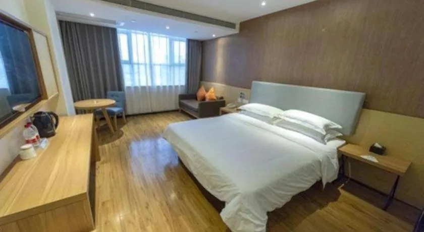 Bed in JTOUR Inn Yulin Bobai County Government Cultural Pedestrian Street