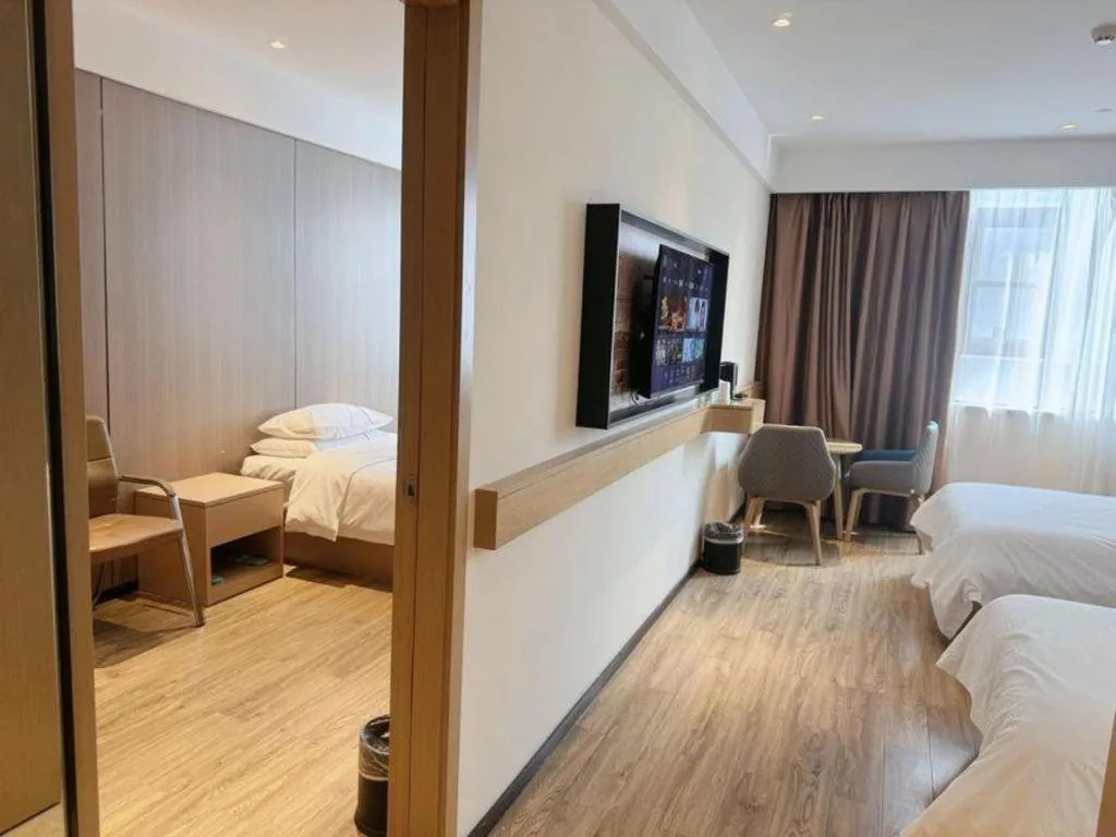 Bed in City Comfort Inn Wuhan Hankou City Plaza Yuhuayuan