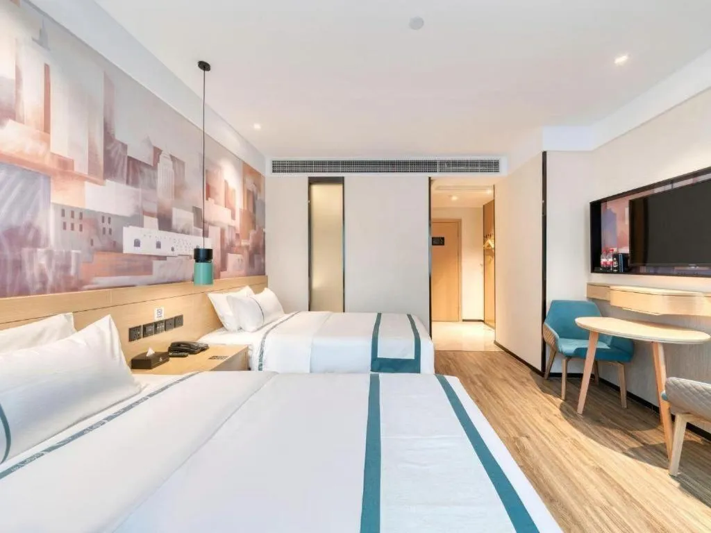 Bed in City Comfort Inn Dong'an Avenue County Government