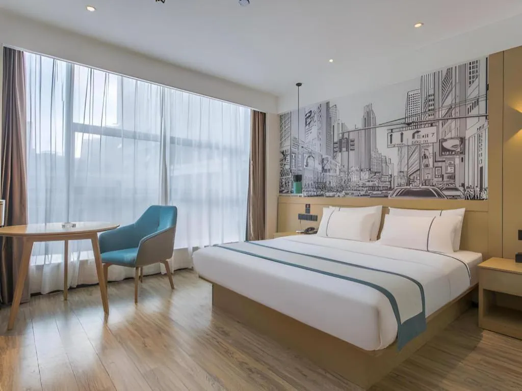 Bed in City Comfort Inn Dong'an Avenue County Government