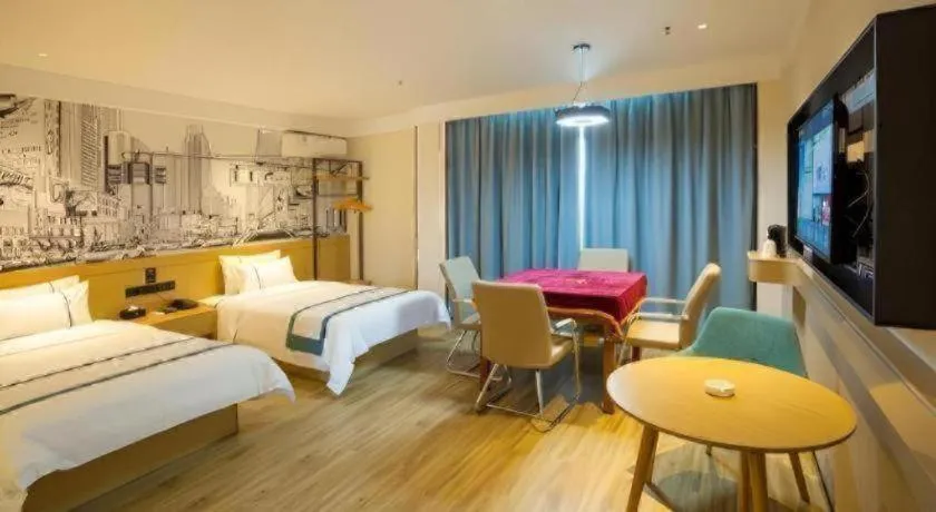 Bed in City Comfort Inn Chenzhou Rucheng