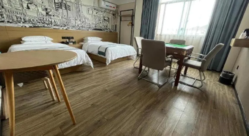 Bed in City Comfort Inn Chenzhou Rucheng