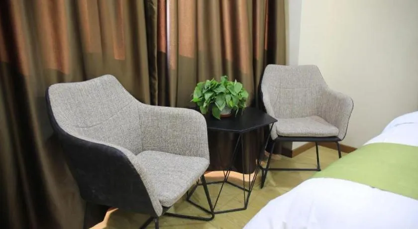 Bed in Green Tree Inn Changzhou Liyang Zhongguancun Innovation Park