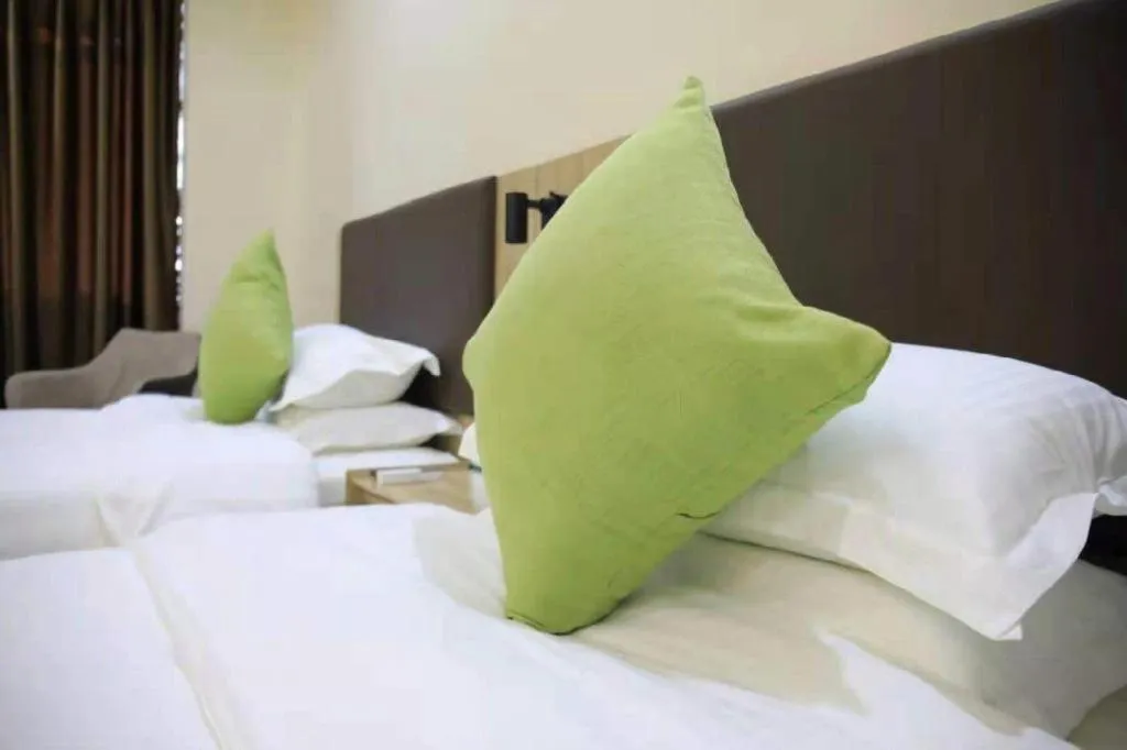 Bed in Green Tree Inn Changzhou Liyang Zhongguancun Innovation Park