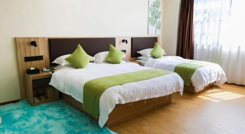 Bed in Green Tree Inn Changzhou Liyang Zhongguancun Innovation Park