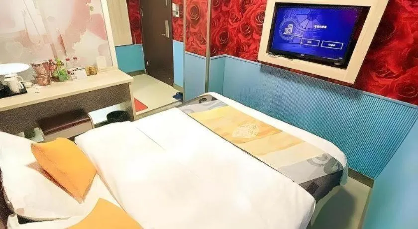 Bed in Shell Hotel Anhui Huainan Tianjia'an District Longhu Nan Road