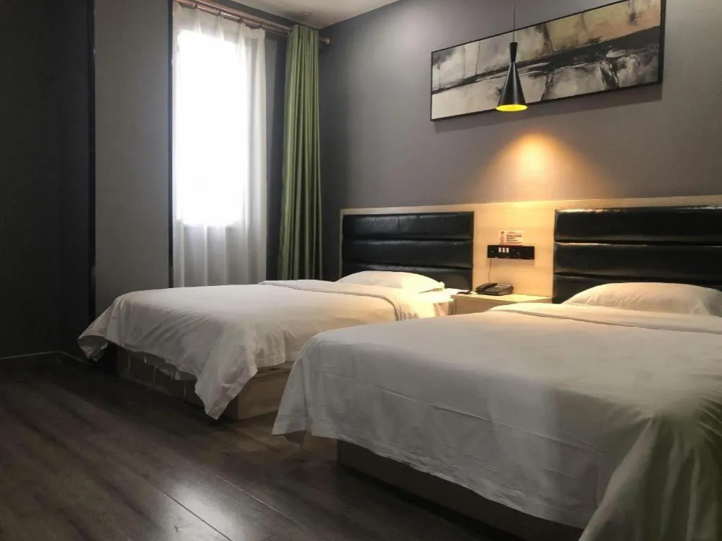 Bed in GreenTree Alliance Hotel Changzhou Tibet National Middle School Chenduqiao