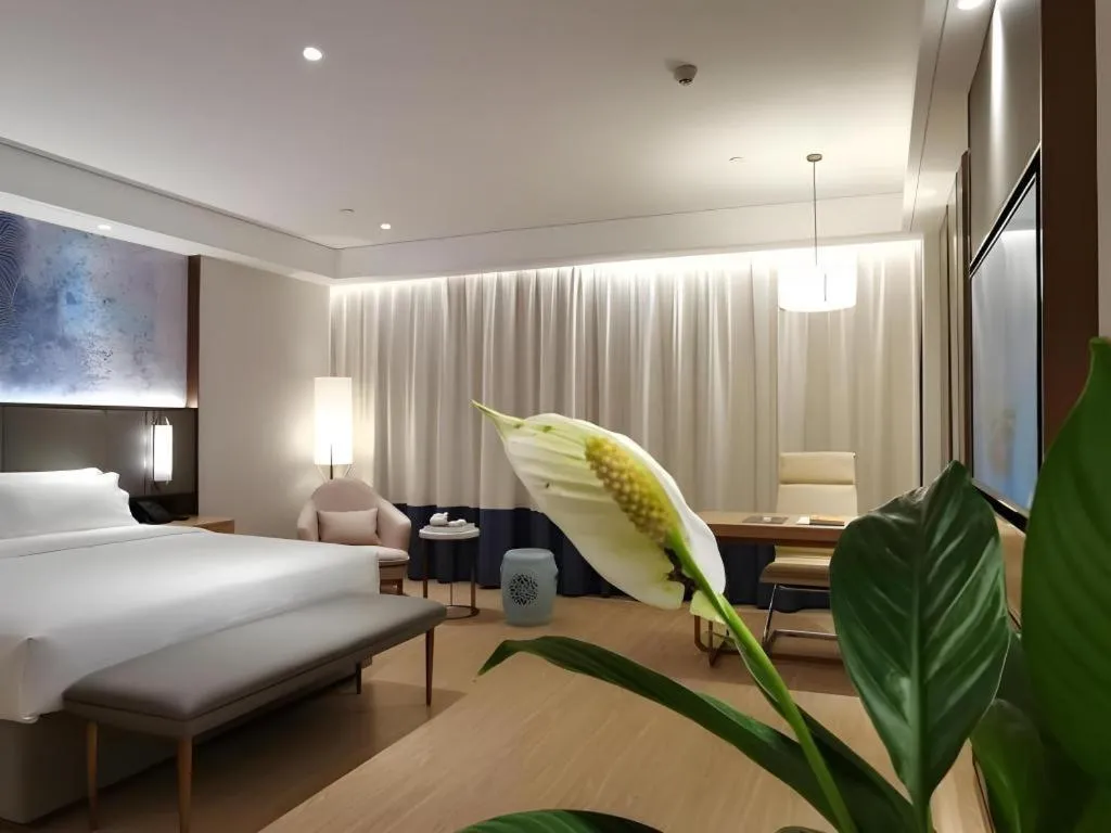 Bed in Green Tree Inn Xuzhou Tongshan Wanda Plaza Yuquanhe Metro Station