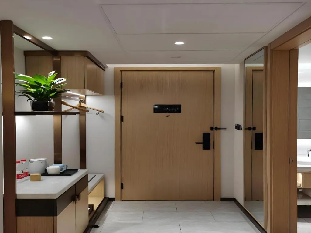 Bed in Green Tree Inn Xuzhou Tongshan Wanda Plaza Yuquanhe Metro Station