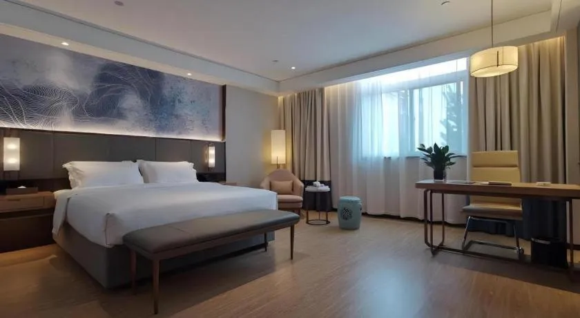 Bed in Green Tree Inn Xuzhou Tongshan Wanda Plaza Yuquanhe Metro Station