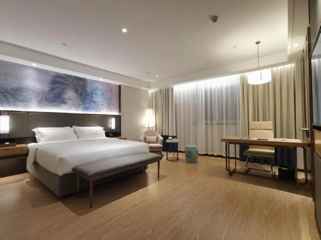 Bed in Green Tree Inn Xuzhou Tongshan Wanda Plaza Yuquanhe Metro Station