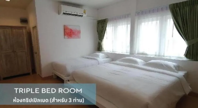Bed in Villa Centro Hua Hin