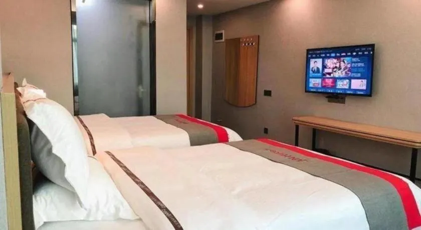 Bed in Jun Hotel Guangdong Zhanjiang Xiashan South Railway Station