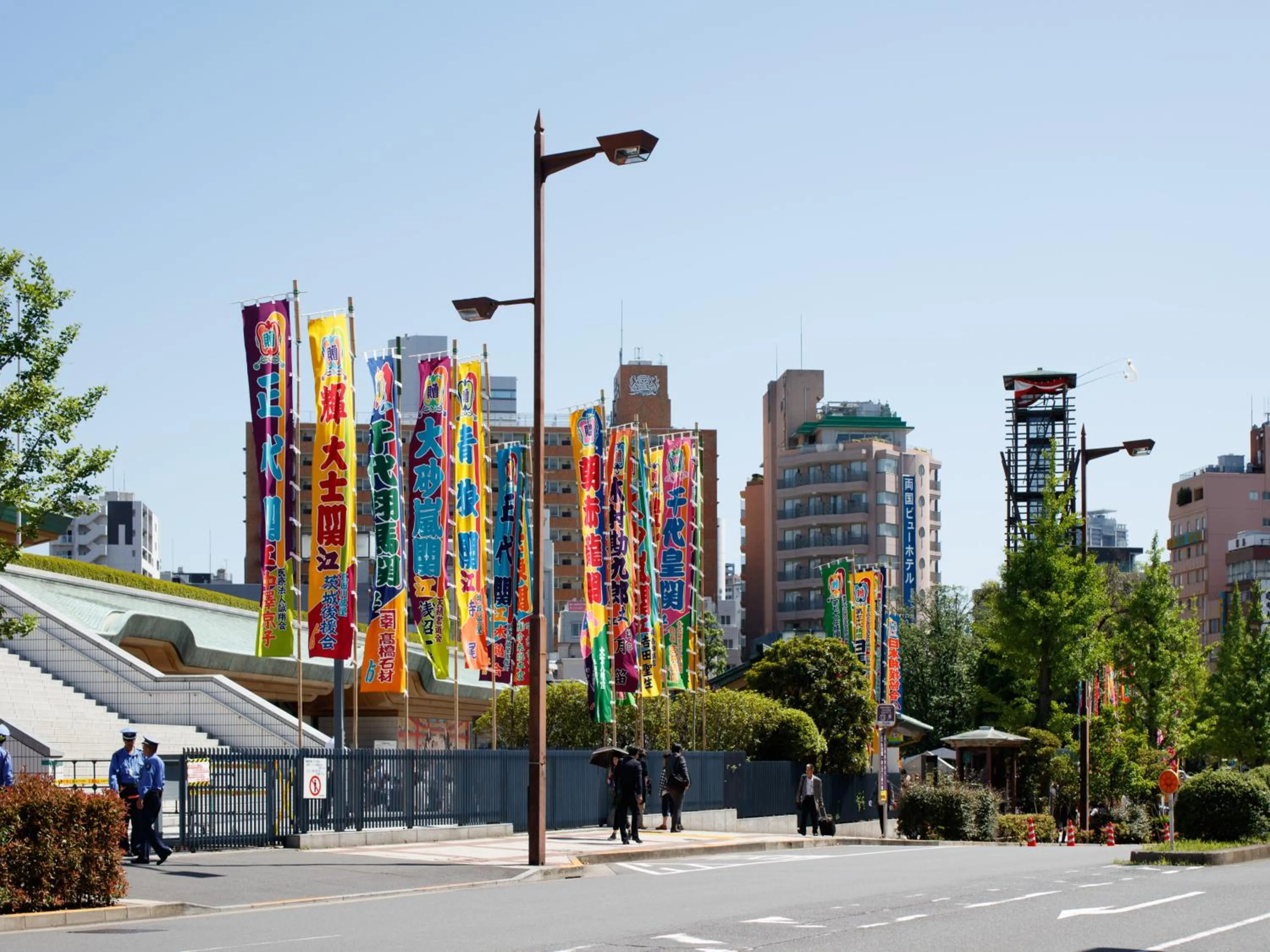 Nearby landmark in Ryogoku View Hotel