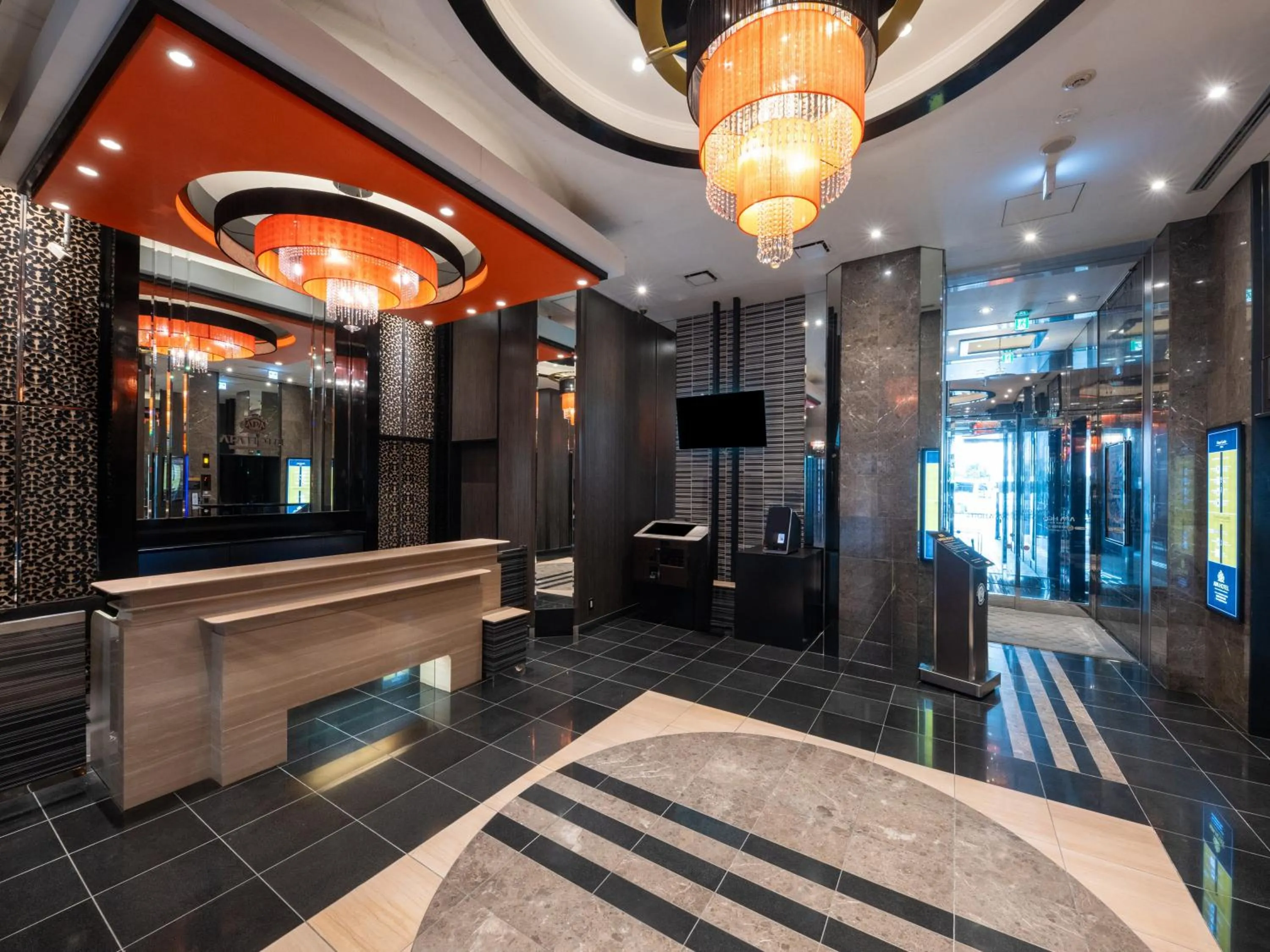 Lobby or reception in APA Hotel Higashi Shinjuku Kabukicho